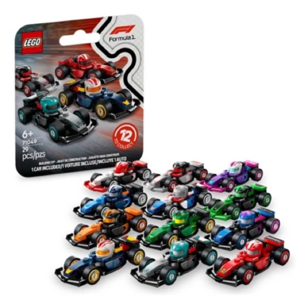 LEGO F1 Collectible Race Cars Mystery Box Series 71049